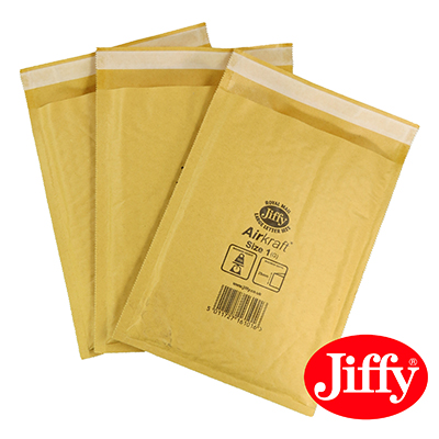 Jiffy Size JL1 (D) Envelopes - 170x245mm